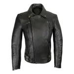 Mens Elite Patrol Leather Jacket