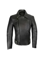 Mens Elite Patrol Leather Jacket