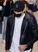 Jungkook Leather Jacket #1 - Image 9