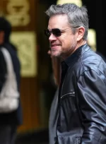 Matt Damon Leather Jacket - Image 3