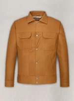 Lucas Bravo Emily In Paris Leather Jacket - Image 5