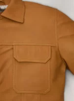 Lucas Bravo Emily In Paris Leather Jacket - Image 7