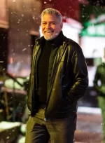 George Clooney Leather jacket - Image 4