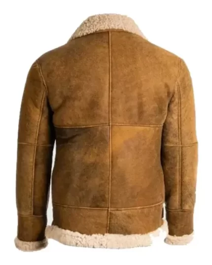 Brown Sheepskin Shearling B3 Jacket