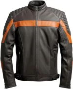 Sheepskin Biker Leather Jacket