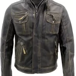 Men’s Black Leather Jacket