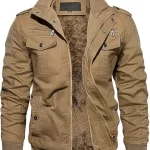 Khaki Padded Jacket