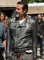 Jeffrey Morgan The Walking Dead Leather Jacket - Image 7