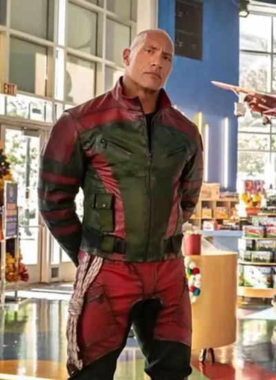 Red One Leather Jacket