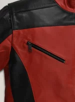 Dwayne Johnson Red One Leather Jacket - Image 3