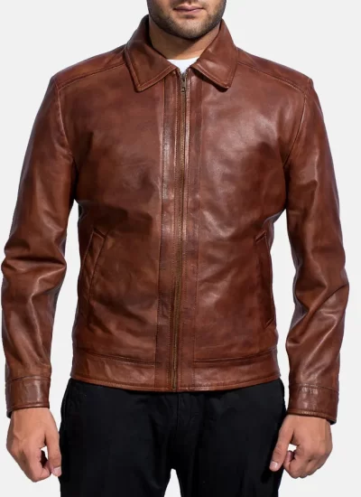 Brown Leather Jacket
