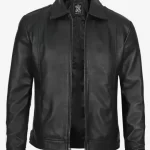 Premium Women's Black Faux Leather Biker Jacket