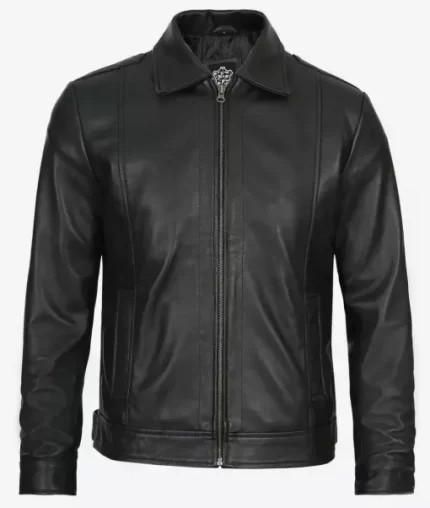 Premium Women's Black Faux Leather Biker Jacket