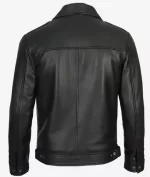 Premium Women's Black Faux Leather Biker Jacket