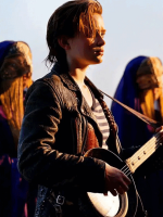 O’Dessa 2025 – Sadie Sink Black Leather Jacket - Image 3