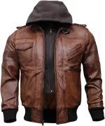 Bomber Leather Jacket