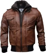 Bomber Leather Jacket