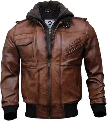 Bomber Leather Jacket