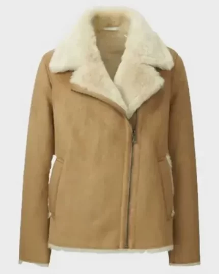 Brown Shearling Jacket
