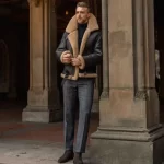 Shearling Leather Jacket