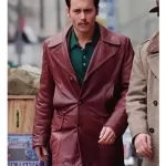 Brown Leather Blazer