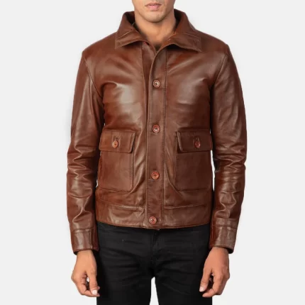 Columbus-Classic-Brown-Leather-Bomber