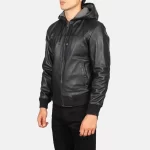 Nintenzo Black Streetwear Bomber Jacket - Image 8
