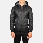 Nintenzo Black Streetwear Bomber Jacket - Image 6