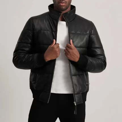 Lucas-Streetwear-Black-Puffer-Bomber