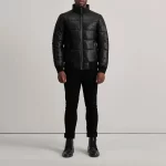 Lucas Streetwear Black Puffer Bomber - Image 5