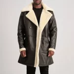 Charles-Brown-Leather-Shearling-Coat