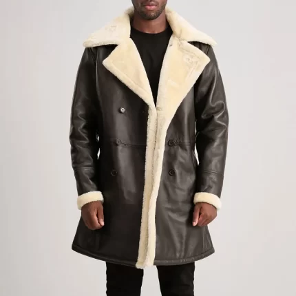 Charles-Brown-Leather-Shearling-Coat