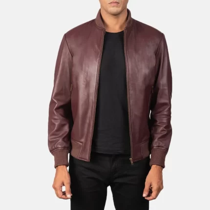 Shane-Maroon-Leather-Bomber-Jacket-Maroon-Outerwear