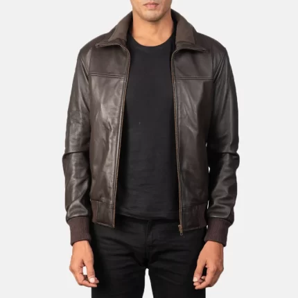 Rolf-Brown-Leather-Bomber-Jacket