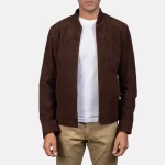 Blain-Mocha-Suede-Bomber