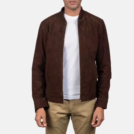Blain-Mocha-Suede-Bomber
