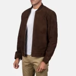 Blain Mocha Suede Bomber - Image 6