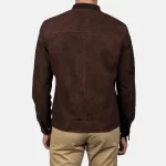 Blain Mocha Suede Bomber - Image 3